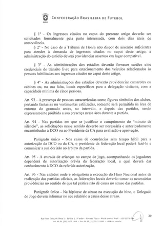 Regulamento Geral das Competições 2012