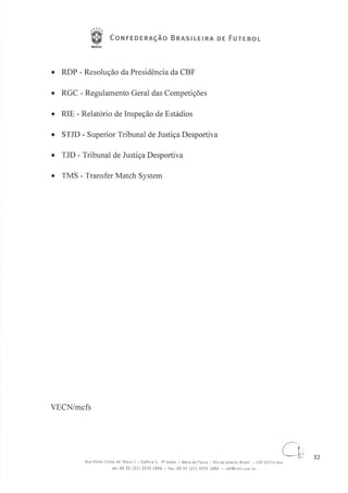 Regulamento Geral das Competições 2012