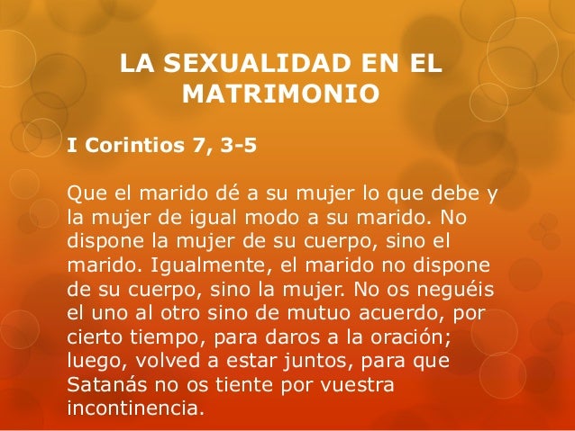 Resultado de imagen para 1 corintios 7 3-5