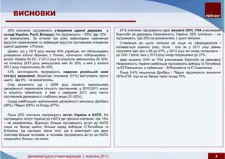 Динаміка ідеологічних маркерів: жовтень 2013