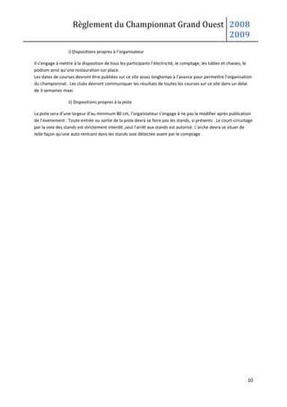 RèGlement Championnat Go