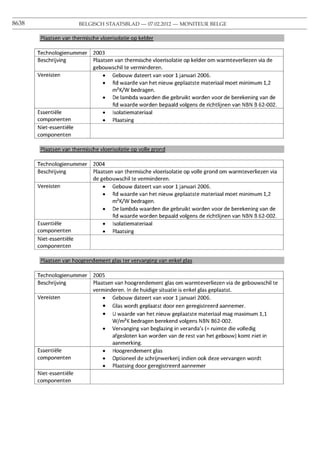 8638   BELGISCH STAATSBLAD — 07.02.2012 — MONITEUR BELGE
 