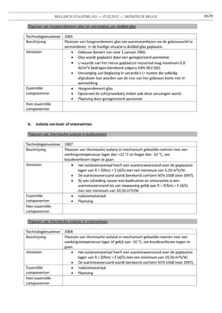 BELGISCH STAATSBLAD — 07.02.2012 — MONITEUR BELGE   8639
 