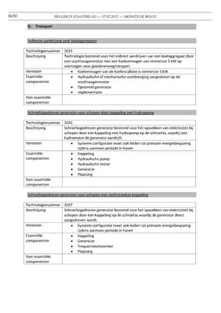 8650   BELGISCH STAATSBLAD — 07.02.2012 — MONITEUR BELGE
 