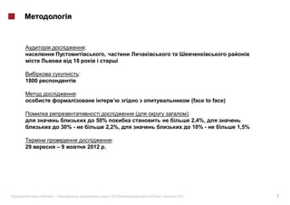 :
                                            ,
                     18

                             :
1800

                         :
                                                                                 (face to face)

                                                         (                  ):
                                       50%                                       2,4%,
                 30% -                    2,2%,                                  10% -            1,5%

                                                 :
29              –9                   2012 .




       «   »|                           :       #118 (       )   |   2012                                2
 