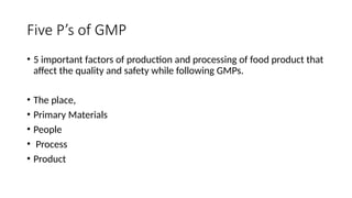 Gmp Ghp Examples R G Math_GHP GMP_Good hygenic practice , Good manufacturing practise ...