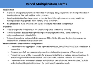 Multiplication Breeding RGM_PPT_Latest.pdf of rastriya gokul mission of india | PDF