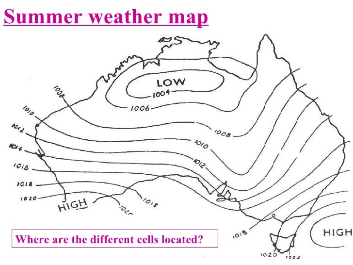 Weather Synoptic Chart Australia