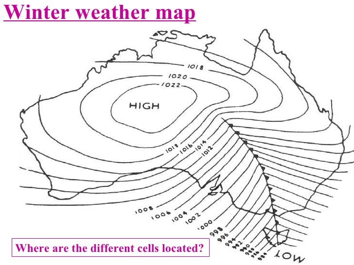 Qld Synoptic Chart