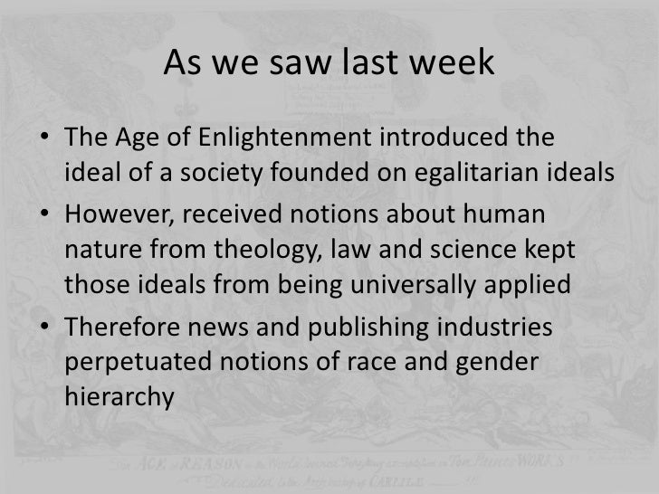 enlightenment ideals