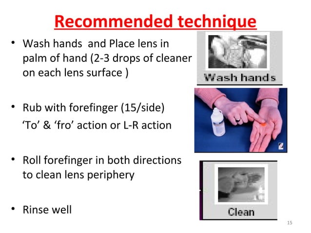 RGP lens care and maintenance | PPT | Eye and Vision Conditions ...