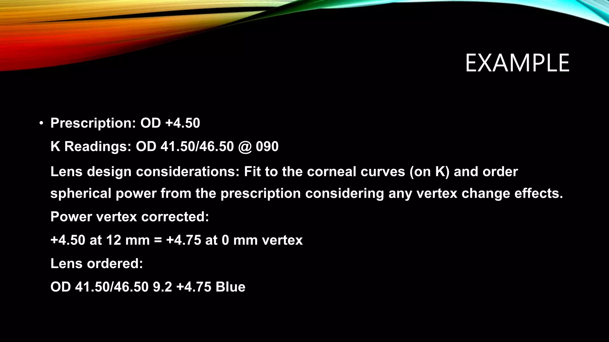 RGP Toric Contact lens | PPTX