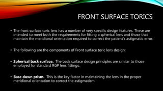 Toric Rgp Markings RGP Toric Contact lens | PPTX