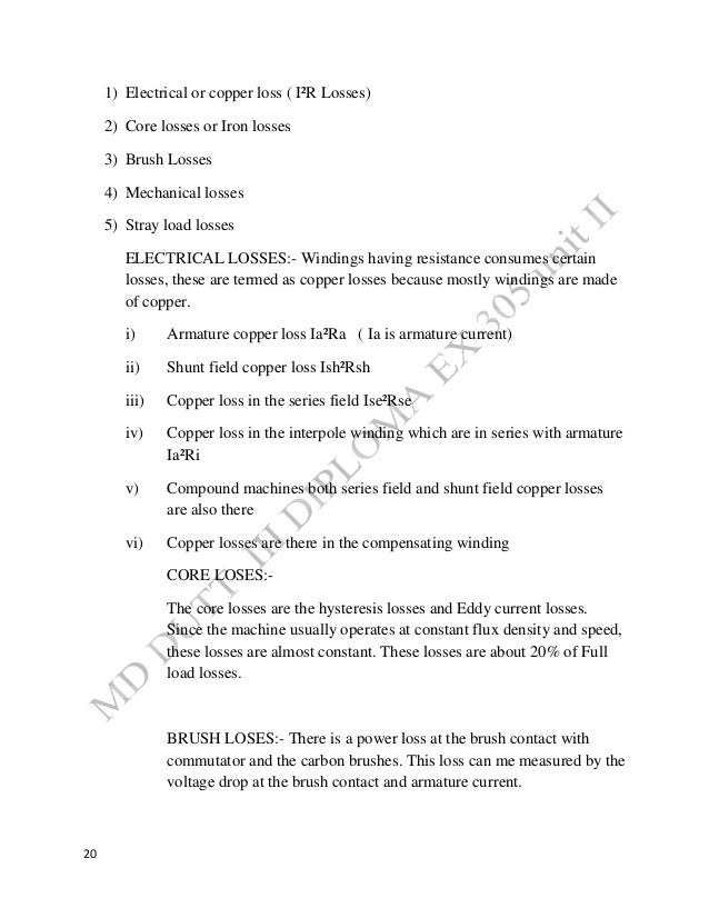 Electrical machine design paper rgpv