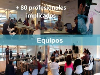 Equipos
+ 80 profesionales
implicados
 
