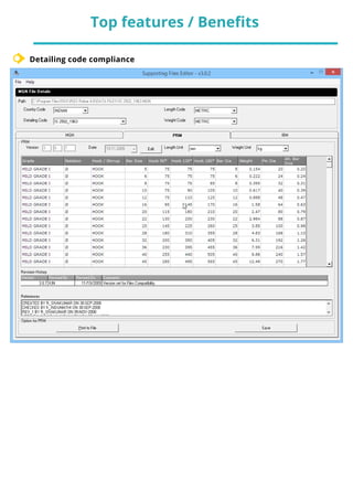Top features / Benefits
0 4
Detailing code compliance
 