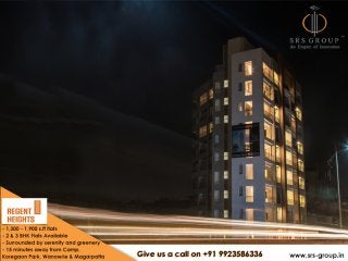 Regent Heights- 2 & 3 BHK Flats in Uday Baug, Pune