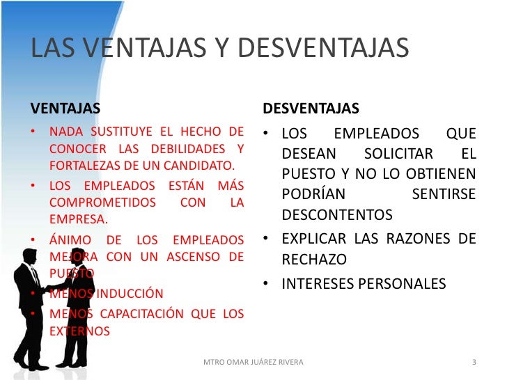 Rh fuentes internas