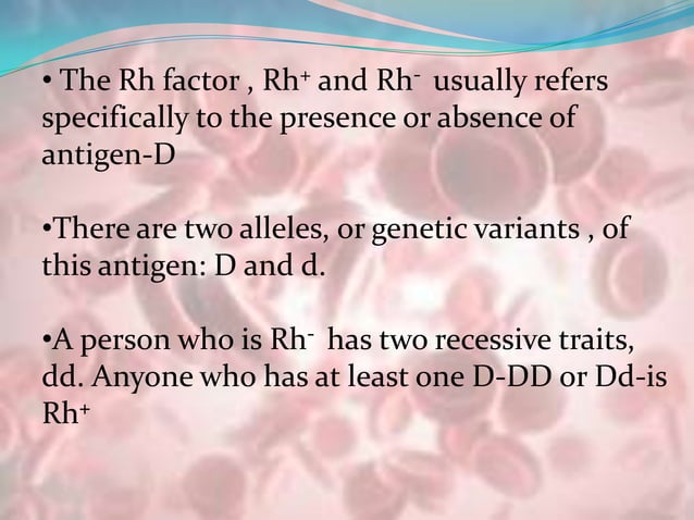 Rh incompatibility | PPTX