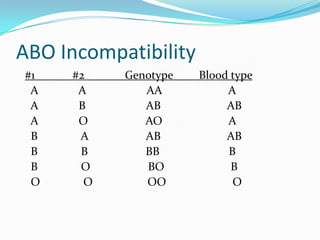 Rh Incompatibility | PPTX