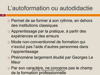 Les méthodes pédagogiques de formation