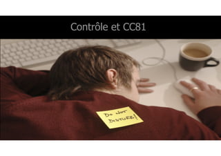 Contrôle et CC81
59
 
