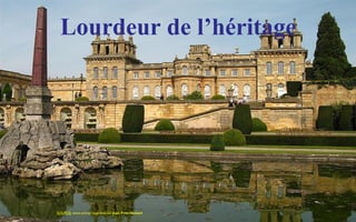 Lourdeur de l’héritage




SOURCE: www.entrepriseglobale.biz Jean-Yves Huwart
 