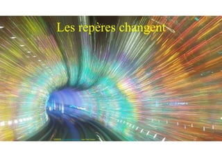 Les repères changent
SOURCE: www.entrepriseglobale.biz Jean-Yves Huwart 
 