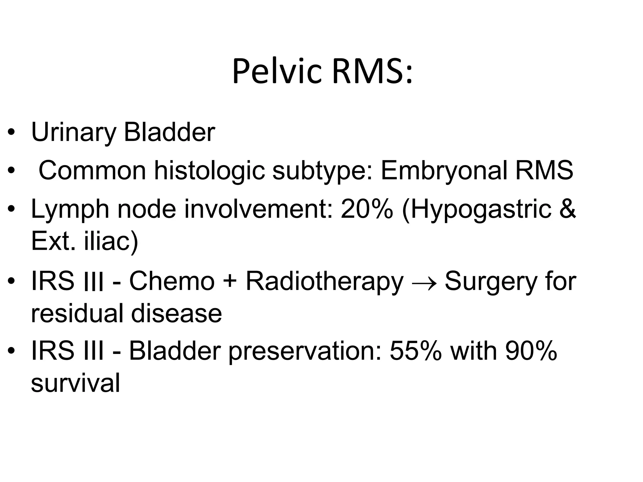 Embryonal Rms Rhabdomyosarcoma | PPTX