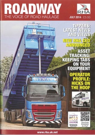 BELL TRAILERS FEATURE IN JULY'S RHA MAGAZINE