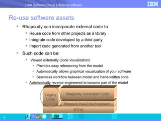 Rhapsody Leveraging Software For Reuse | PPT