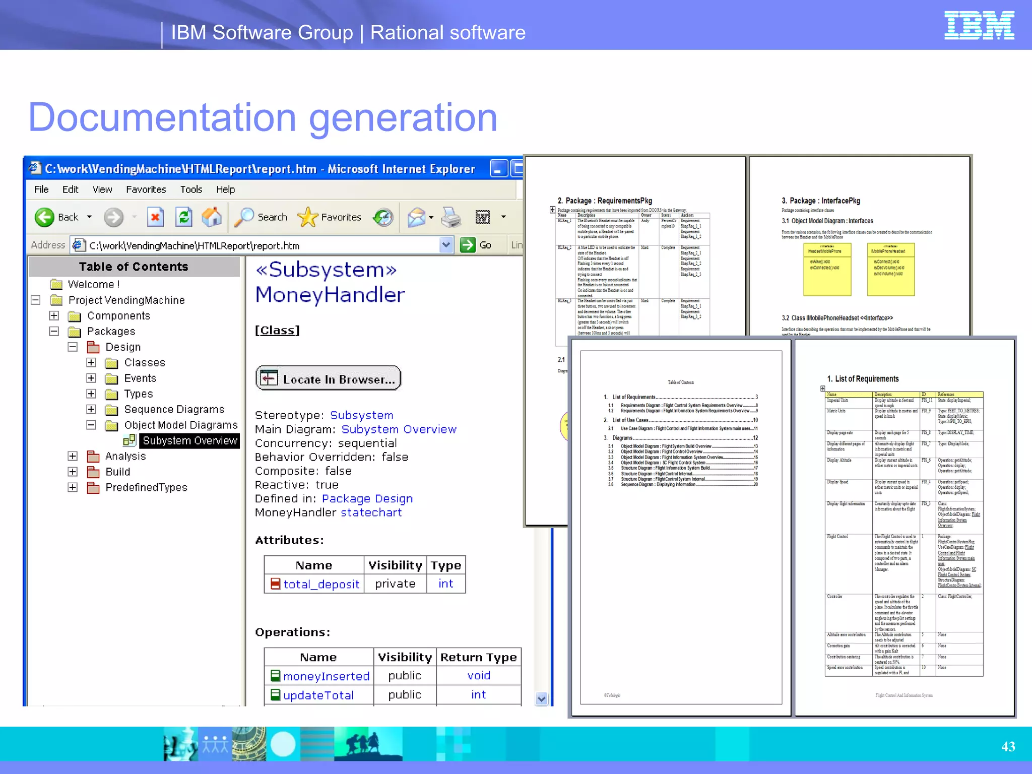 Documentation generation 