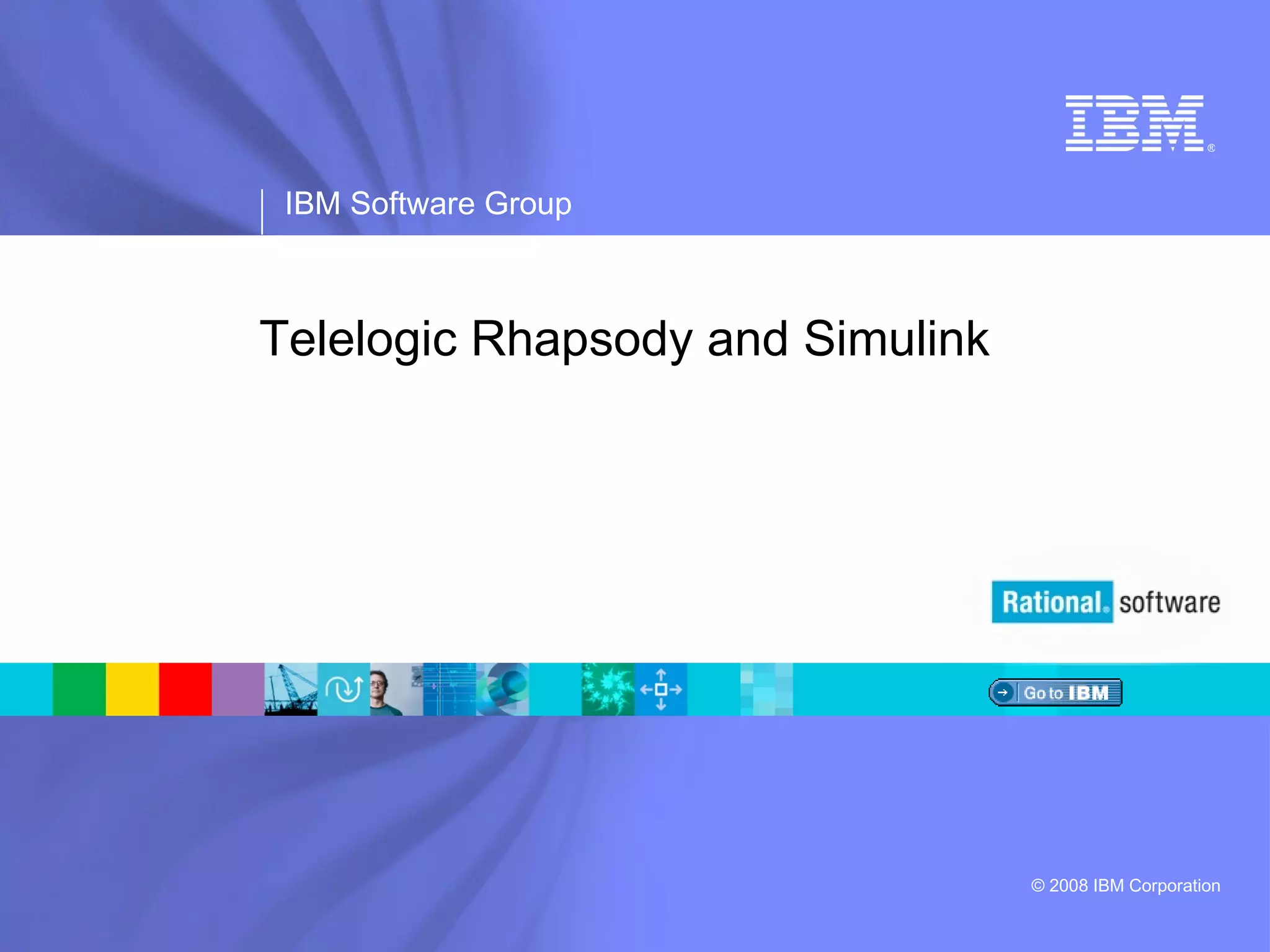 Telelogic Rhapsody and Simulink 