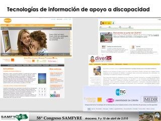 Tecnologías de información de apoyo a discapacidad 