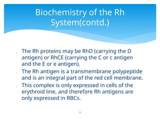 Who Group Rhc The Rh blood group is one of the most complex blood groups known in ...