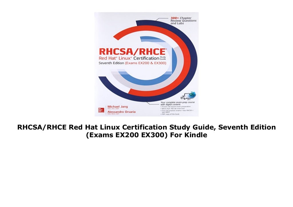 RHCSA RHCE Red Hat Linux Certification Study Guide Seventh Edition Rhcsa rhce red hat linux certification study guide seventh edition
