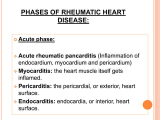Rhd RHD- Rheumatic Heart Disease , VHD - Valvular Heart Disease | PPTX