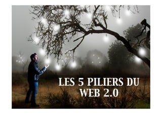 OUVERTURE
LES 5 PILIERS DU
WEB 2.0