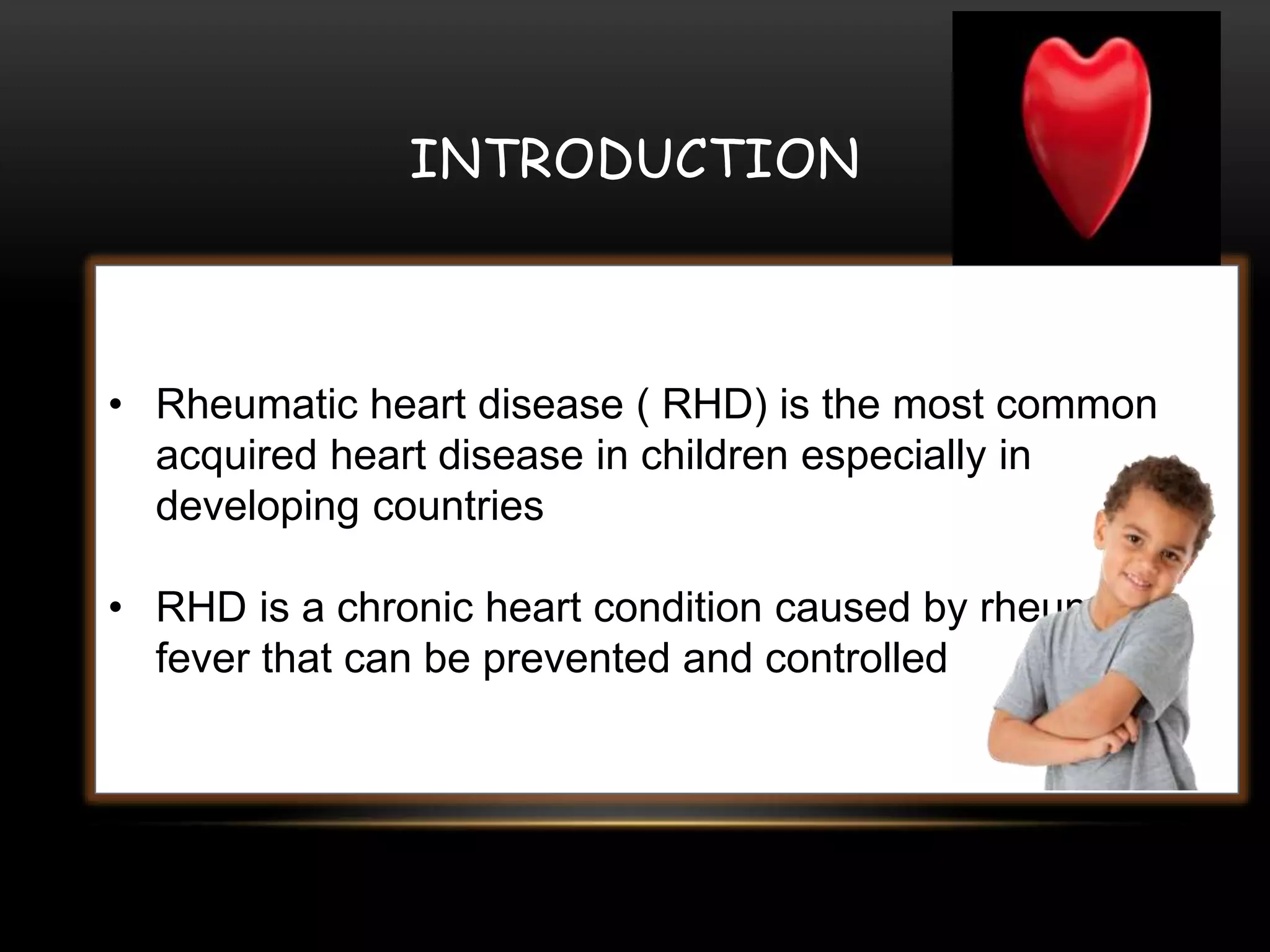 Rheumatic heart disease | PPTX