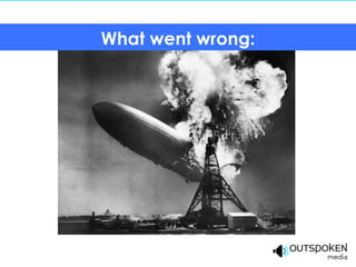 What went wrong:
 