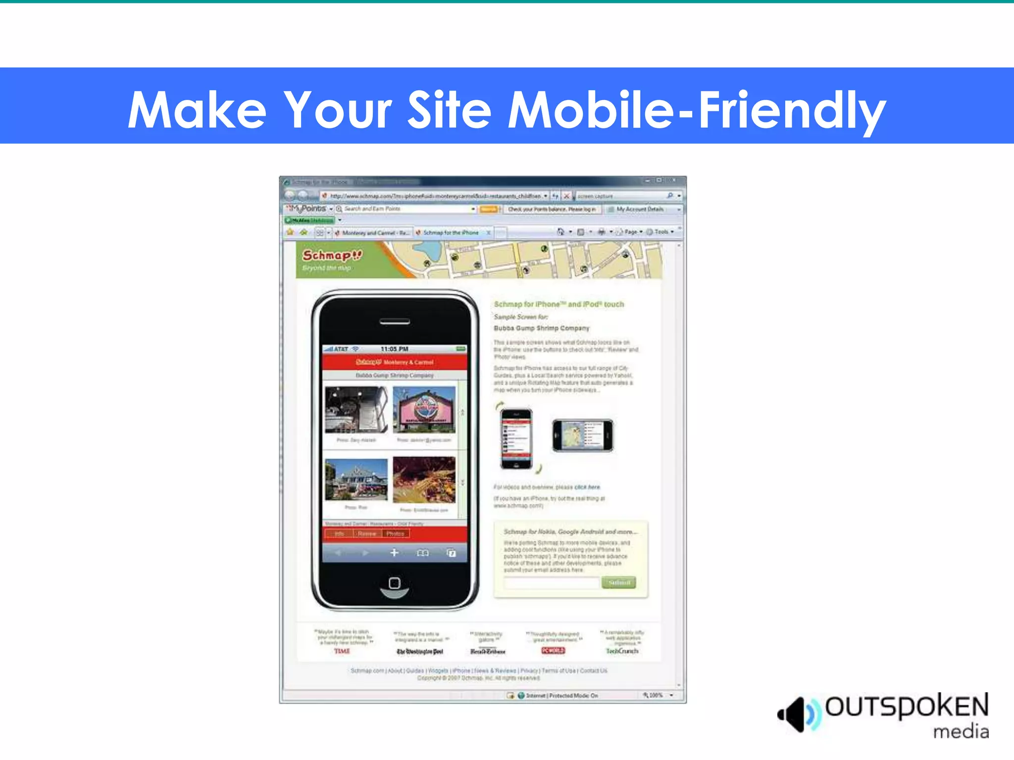 Make Your Site Mobile-Friendly
 
