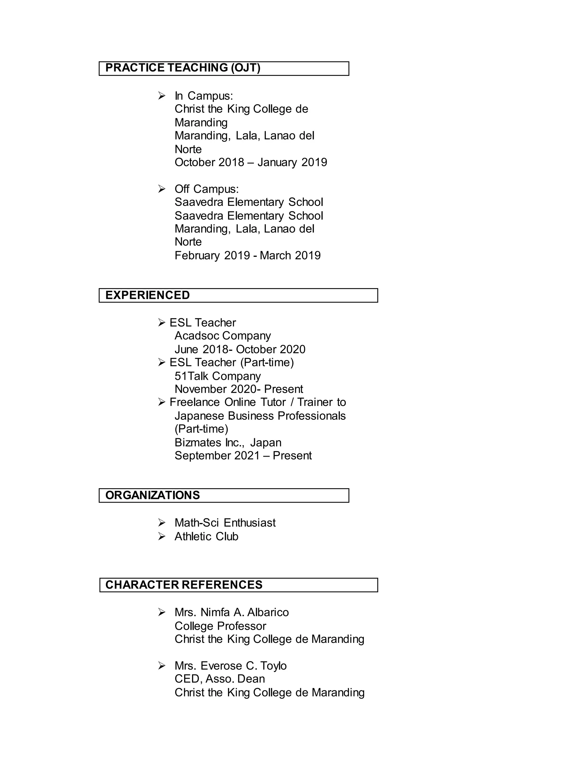 Sample Resume docx - Sample Resume Docx 2 2048 