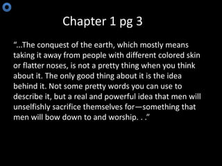 Heart Of Darkness Racism Quotes Heart Of Darkness- Racism & Imperialism Examples