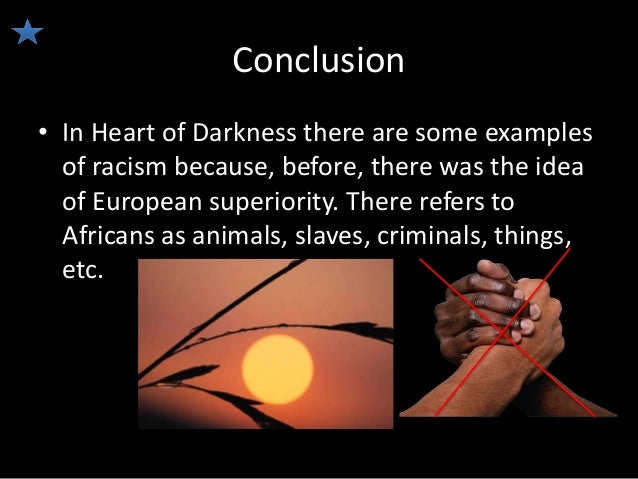 Slavery and imperialism in heart of darkness