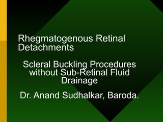 Operculated Retinal Hole In Retinal Detachment Retina