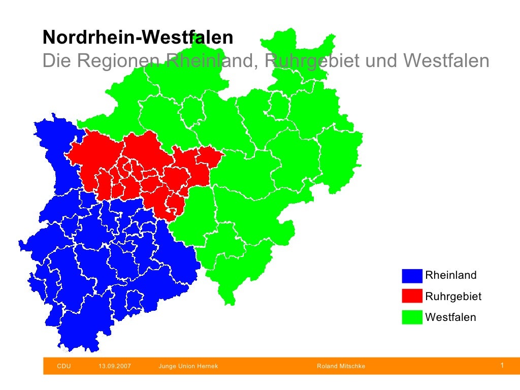 Rheinland - Ruhr - Westfalen