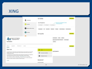 XING
© 42medien.de18
 