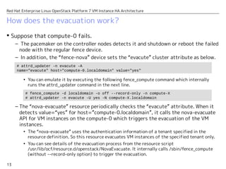 Red Hat Enterprise Linux OpenStack Platform 7 - VM Instance HA ...
