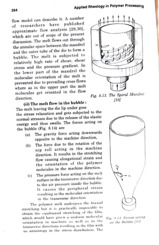 Rhelogy of Injection moulding , blow moulding and film blowing.pdf