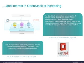 Open cloud infrastructure built for the enterprise | PDF